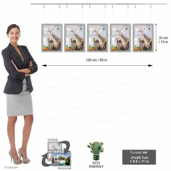 Real estate window display systems