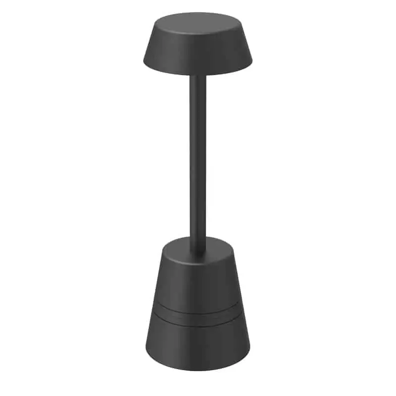 hotel black wireless lamp