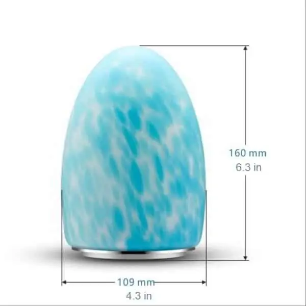 supplier glass egg table lamp