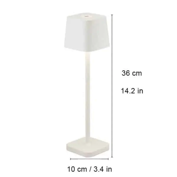 USB Rechargeable cordless lamp
