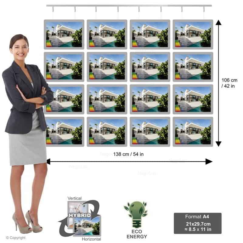 Estate Agent Window Display Enlightened - NegoLuz Canada Porte Affiche Agence Immobiliere A4h 4r4c