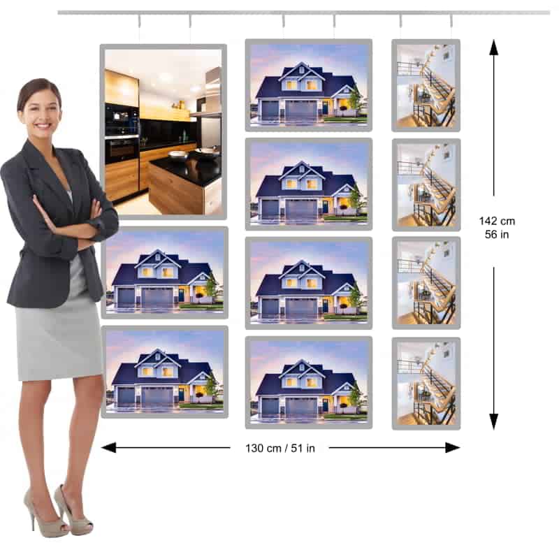 Shop Window Illuminated Poster - NegoLuz Canada Panneau Led Vitrine 3c 4a4 4a3 1a2